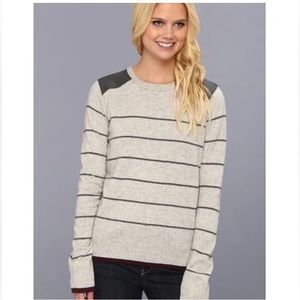 Michael Stars grey fine wool cashmere sweater